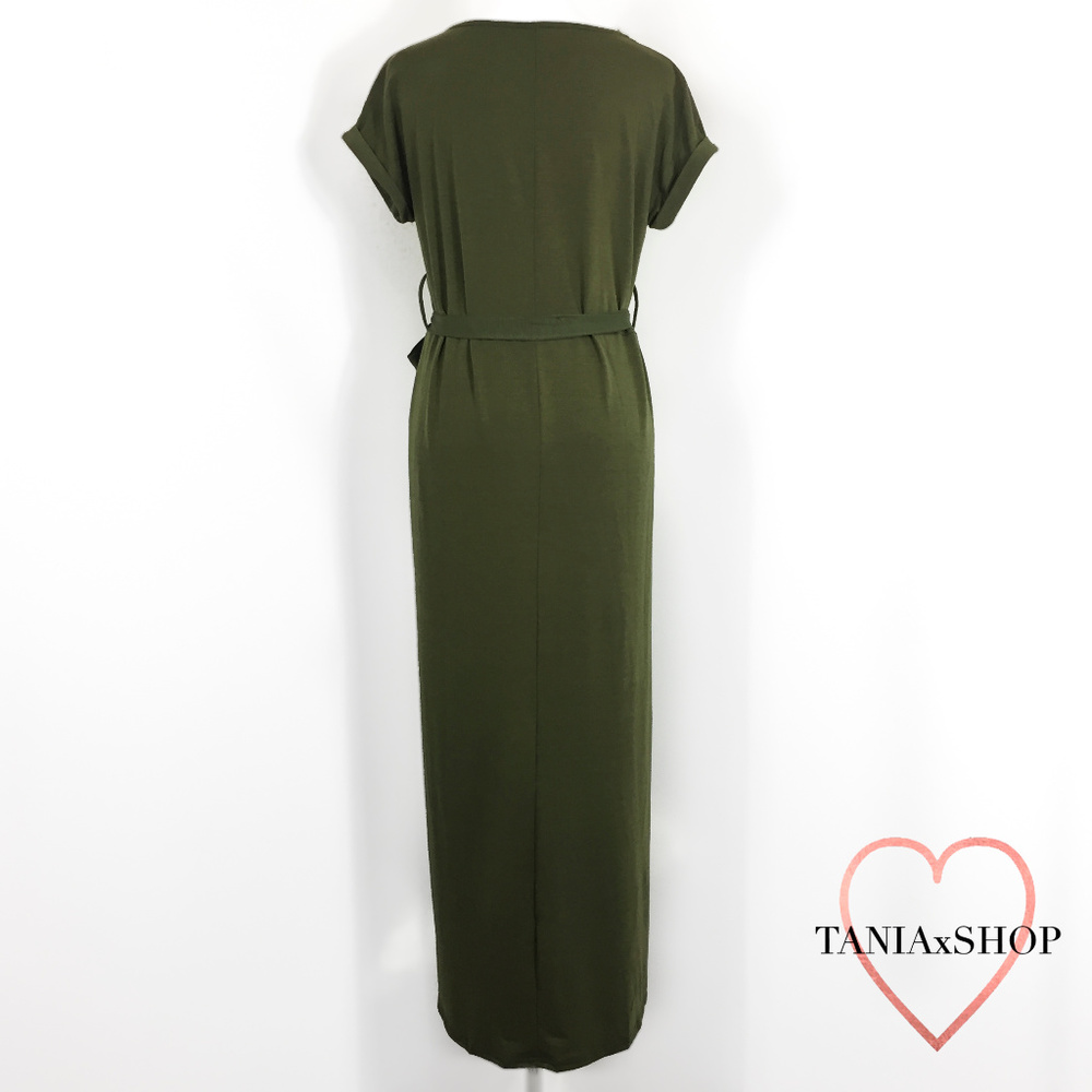 "Olive It!" Green Maxi Dress - Picture 3 of 6